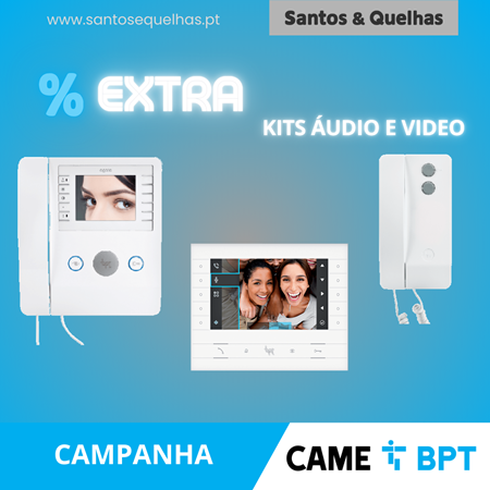 Logo do fornecedor Campanha   |  CAME BPT   |   2026-02   |   KITS ÁUDIO E VIDEO