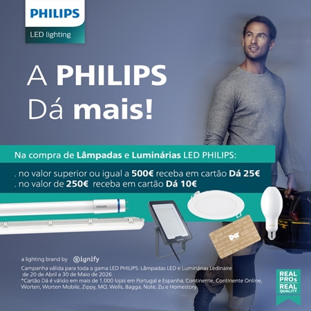 Logo do fornecedor Campanha   |   PHILIPS   |   2026-04   |   Dá Mais