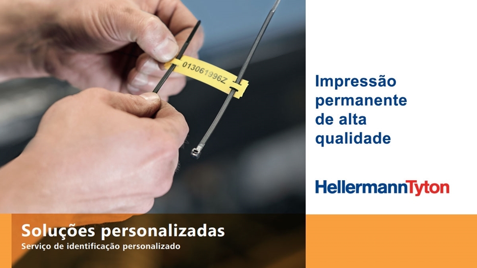 Serviço de impressão PrintShop da Hellermann Tyton